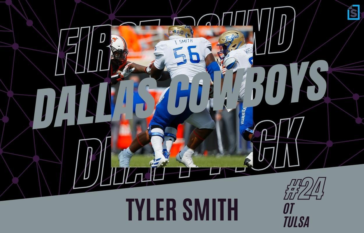 Dallas Cowboys 2022 NFL Draft pick Tyler Smith