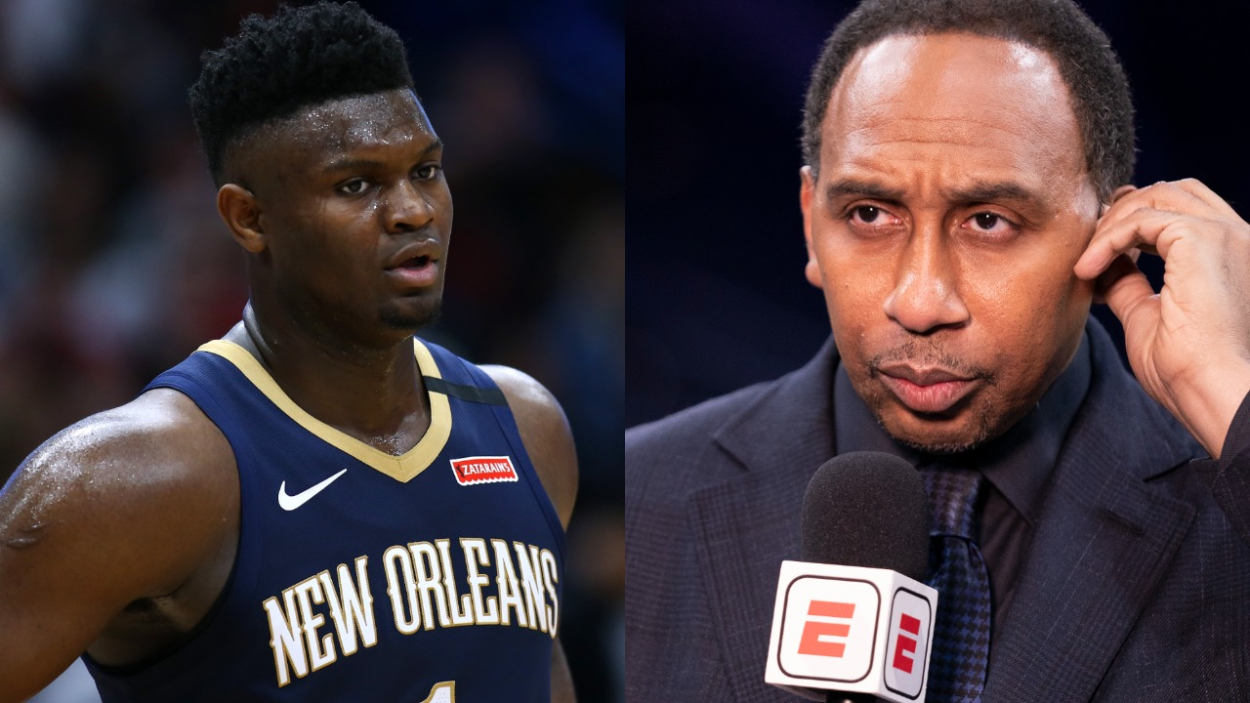 Zion Williamson Eviscerated by Stephen A. Smith for Latest Dunk Video
