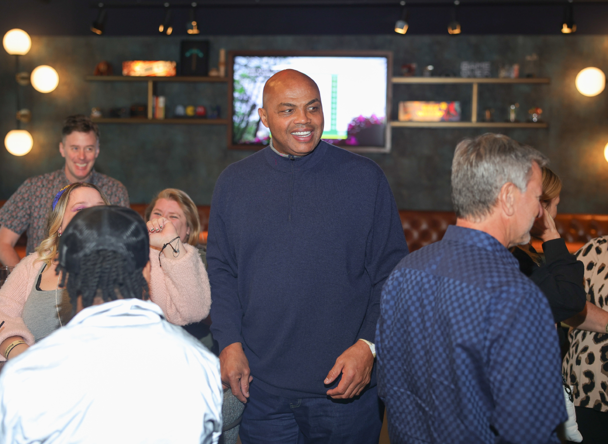 Charles Barkley attends the "Redmont Challenge With Charles Barkley."