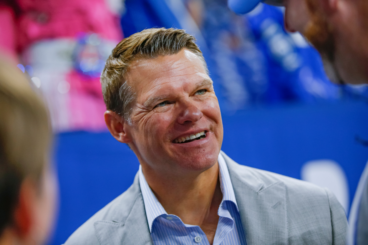 Indianapolis Colts general manager Chris Ballard, who recently conducted an expert-level smokescreen.