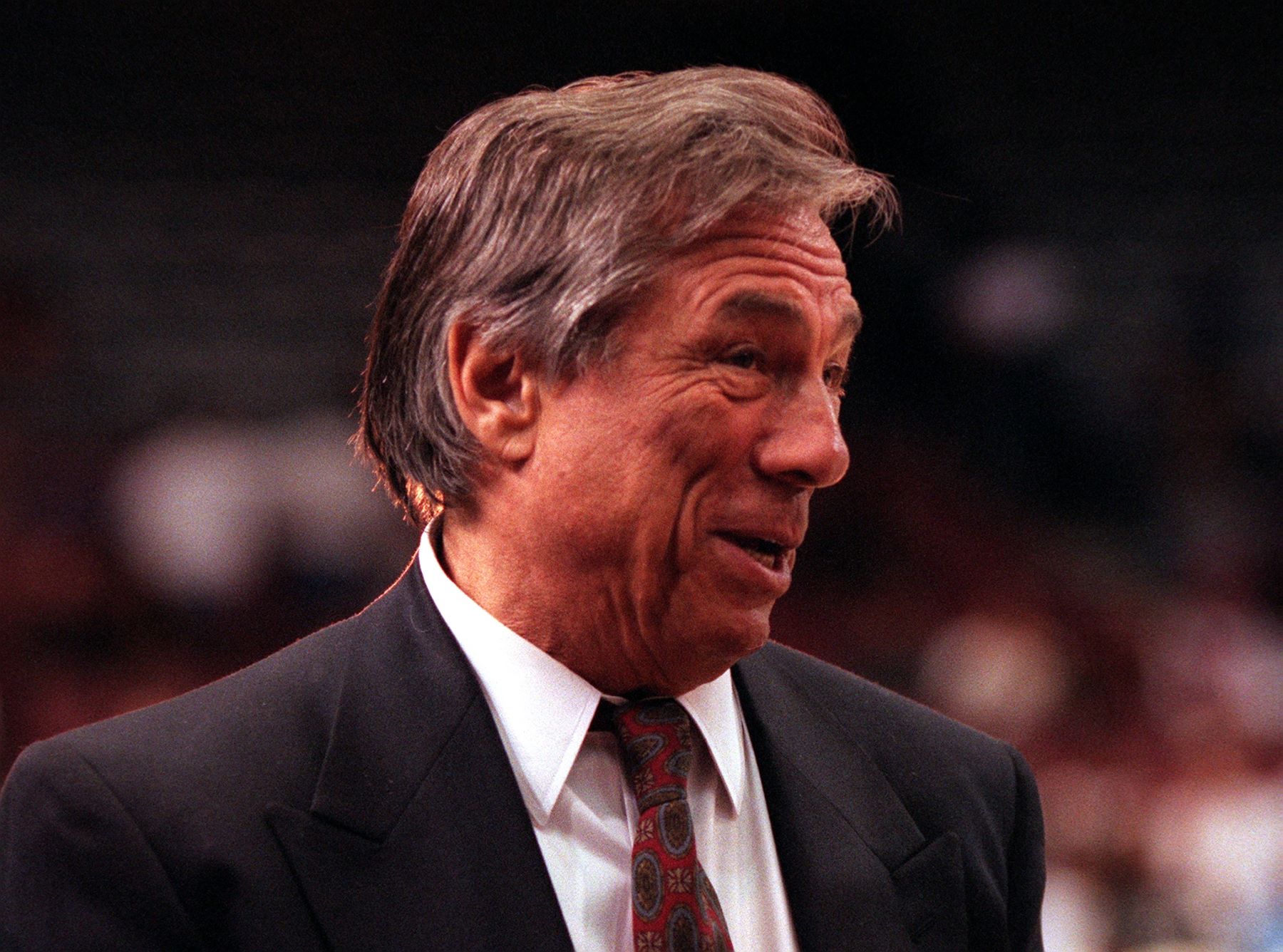 Former Los Angeles Clippers owner Donald Sterling seen before an NBA game at the Sports Arena