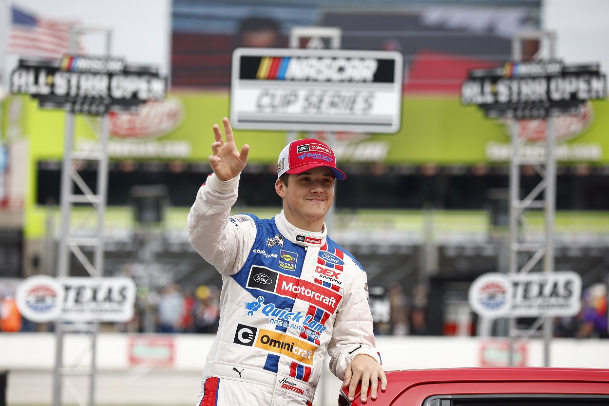 Harrison Burton’s Last Name May Have Gotten Him Prematurely Promoted by Team Penske-Wood Brothers Racing