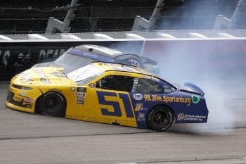 Jeremy Clements NASCAR throwback weekend Darlington Raceway