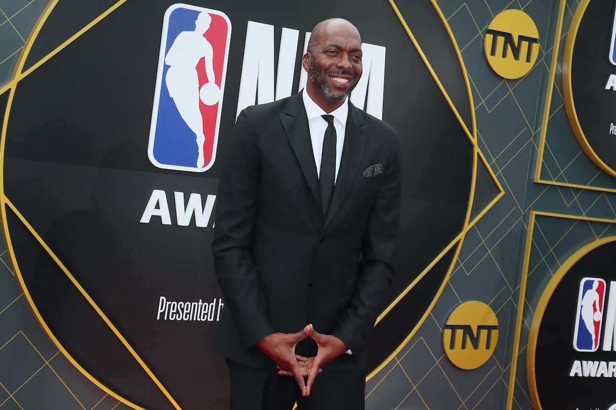 John Salley poses for a photo.