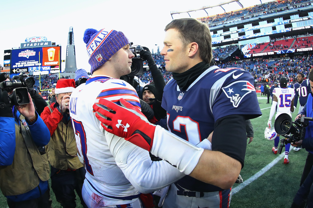 Tom Brady Crushes Josh Allen Ahead of ‘The Match’: ‘Josh Hasn’t Really Backed Much Up on the Football Field’