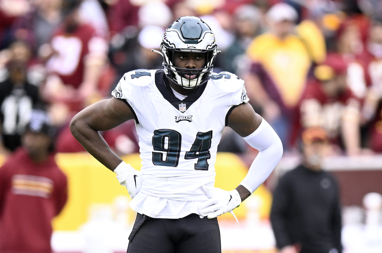 Eagles DE Josh Sweat Details the Life-Threatening Injury That Kept Him Out of 2021 Playoffs