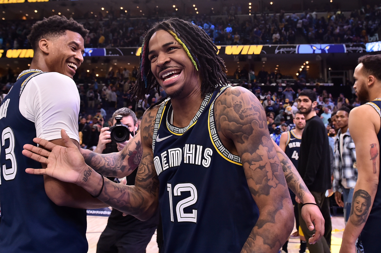 Memphis Grizzlies star Ja Morant, who looks to lead his team to an NBA championship.