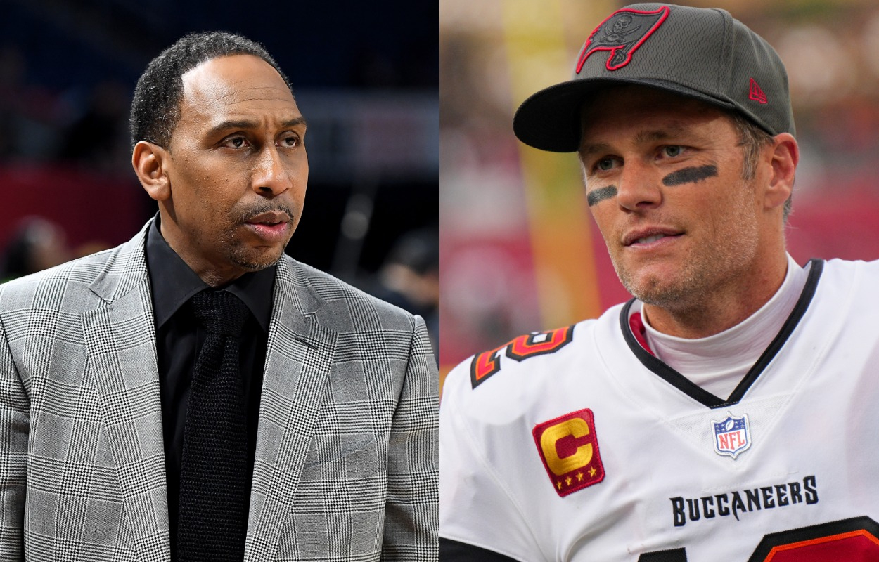 Stephen A. Smith Unenthusiastically Admits He Doesn’t Care About Tom Brady’s New TV Gig