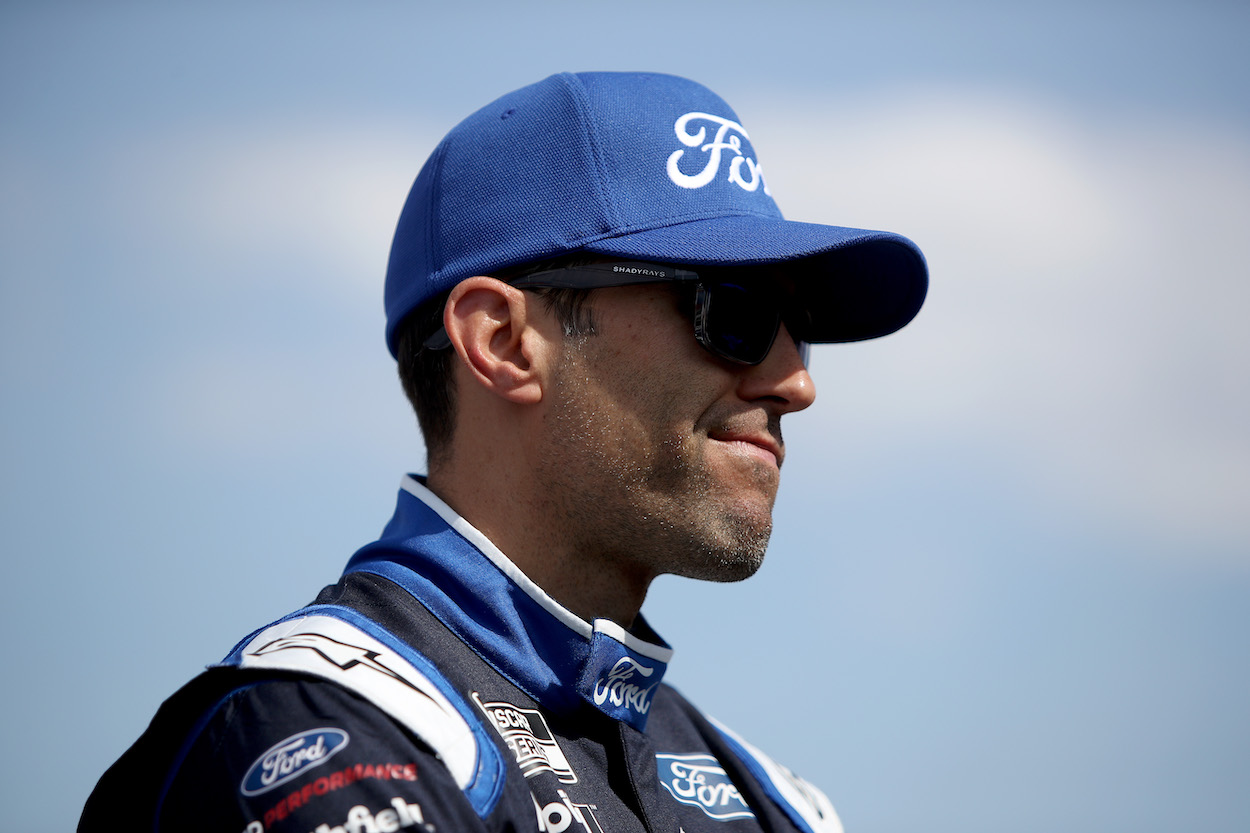 Aric Almirola currently has a playoff spot in the NASCAR Cup Series postseason