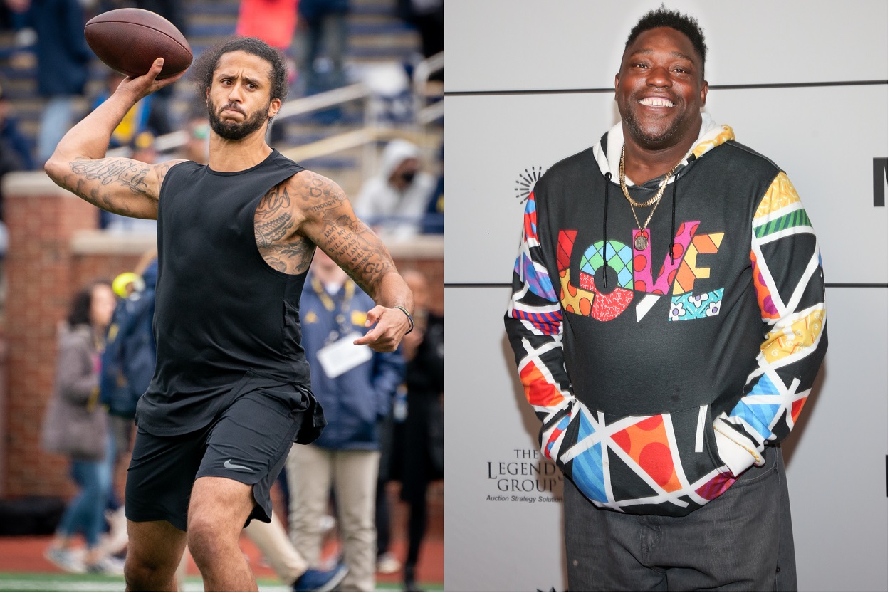 Colin Kaepernick’s Agent Fires Back at Warren Sapp’s Claim That Kap’s Workout With the Las Vegas Raiders Was a ‘Disaster’
