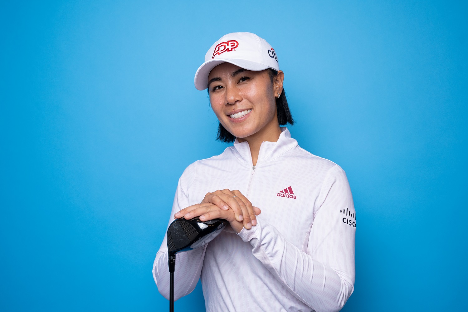 Danielle Kang poses for a portrait during the LPGA Photo Shoot leading up to the JTBC Classic at Aviara Golf Club on March 22, 2022, in Carlsbad, California.