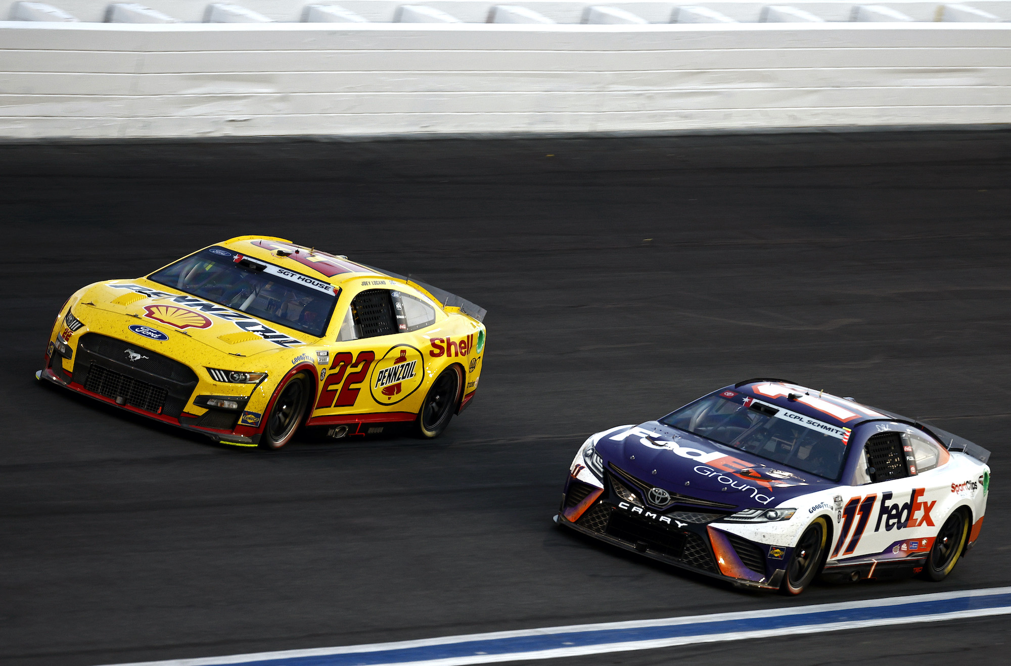 Denny Hamlin Apologizes After Joey Logano Called Out His ‘Dirty’ Move and Penske Pit Crew Member Referred to JGR Crew as ‘P*****’