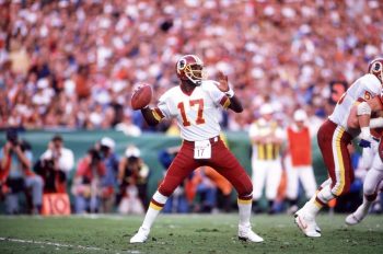 Doug Williams during Super Bowl 22