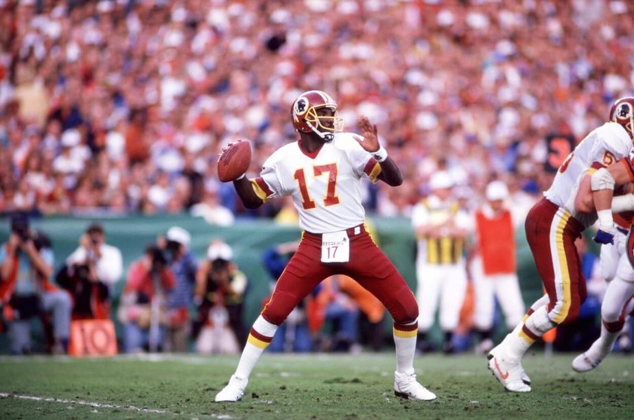 Doug Williams during Super Bowl 22