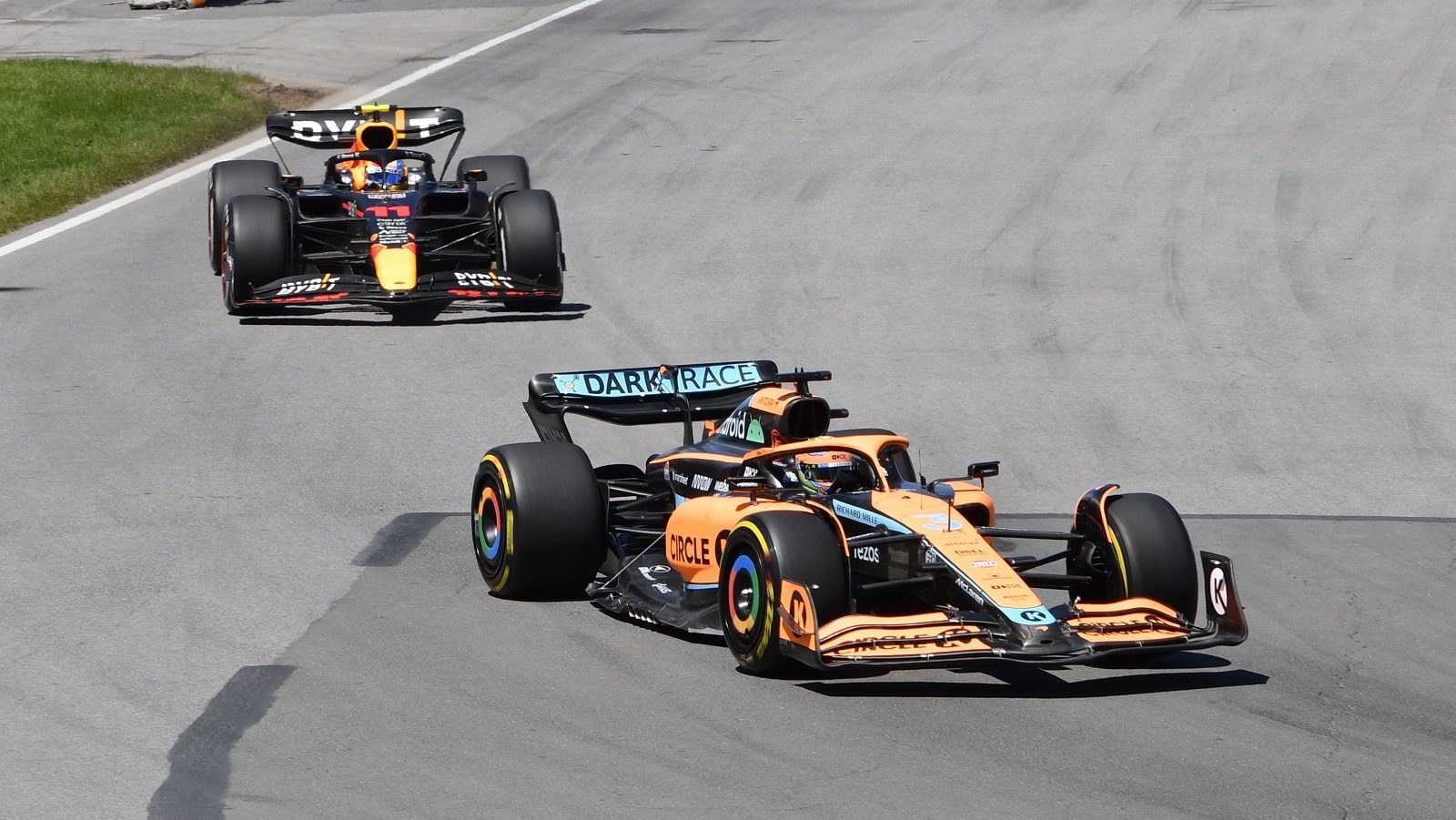 Daniel Ricciardo seen during the Formula 1 Grand Prix of Canada at Circuit Gilles Villeneuve on June 19, 2022.