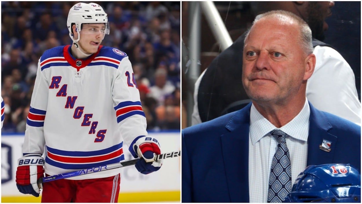 New York Rangers: Lafreniere to the top six, Kakko moved down