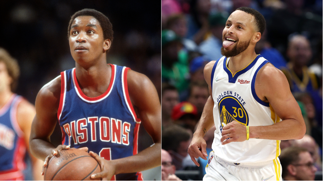 Isiah Thomas Doesn’t Like Stephen Curry Comparisons: ‘I See Him More Allen Iverson Than Isiah Thomas’