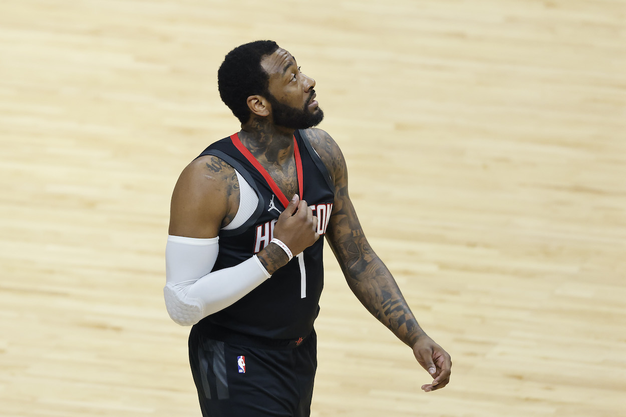 John Wall of the Houston Rockets just opted in to his $47.3 million player option for 2022-23.