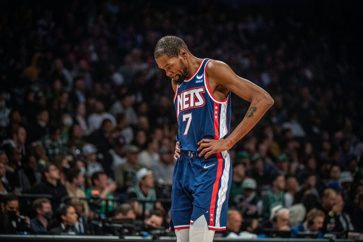 A (pictured) Kevin Durant trade request is now in the works for the Brooklyn Nets star.