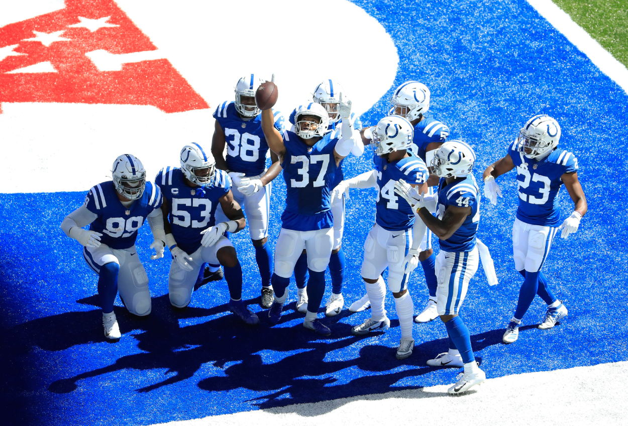 The Indianapolis Colts defense in 2020. The unit just lost Khari Willis due to retirement.