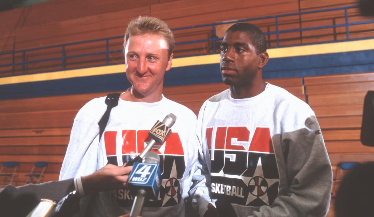 1992 Dream Team, Larry Bird, Magic Johnson