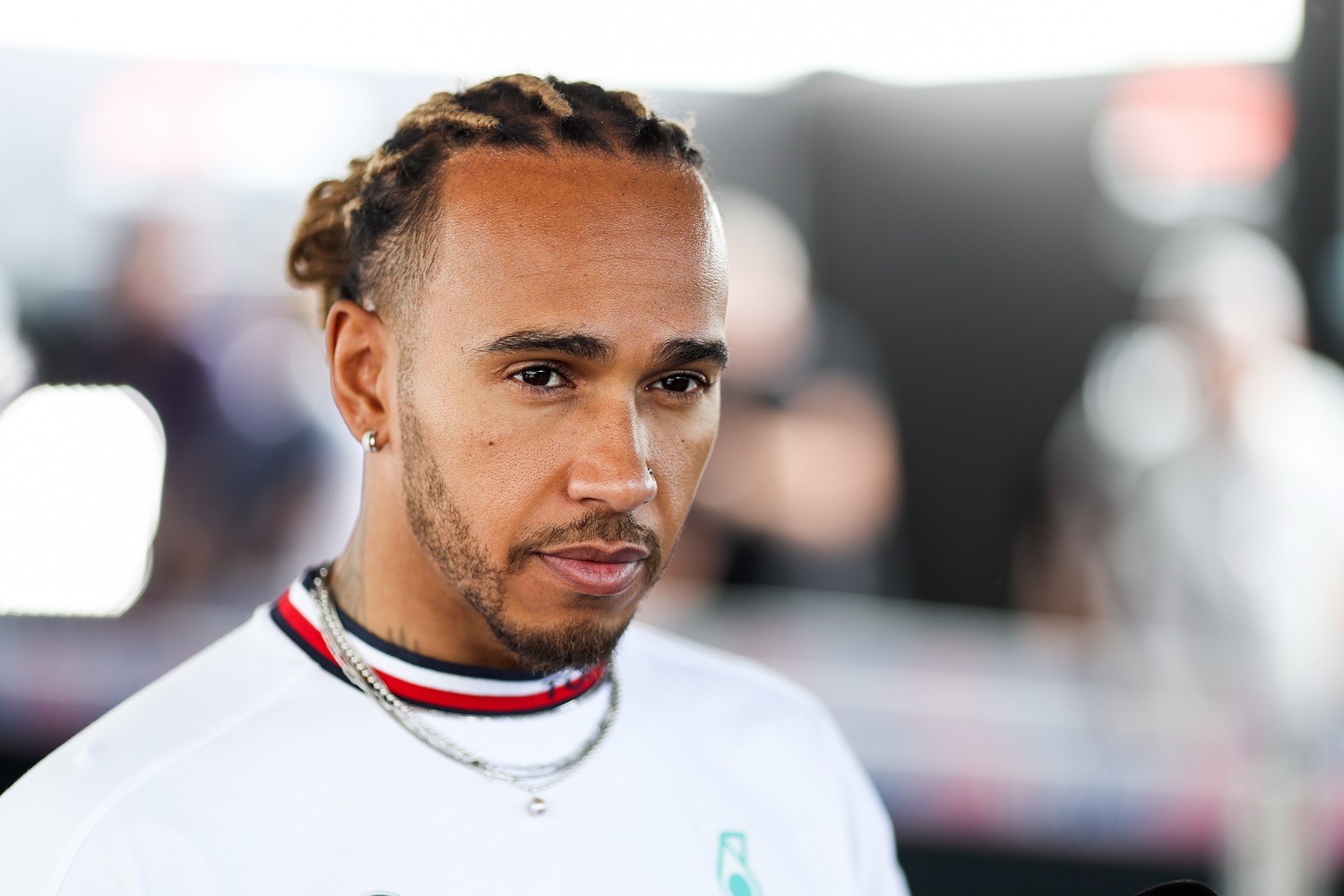 Lewis Hamilton during practice ahead of the Grand Prix of Canada at Circuit Gilles Villeneuve on June 17, 2022 in Montreal.