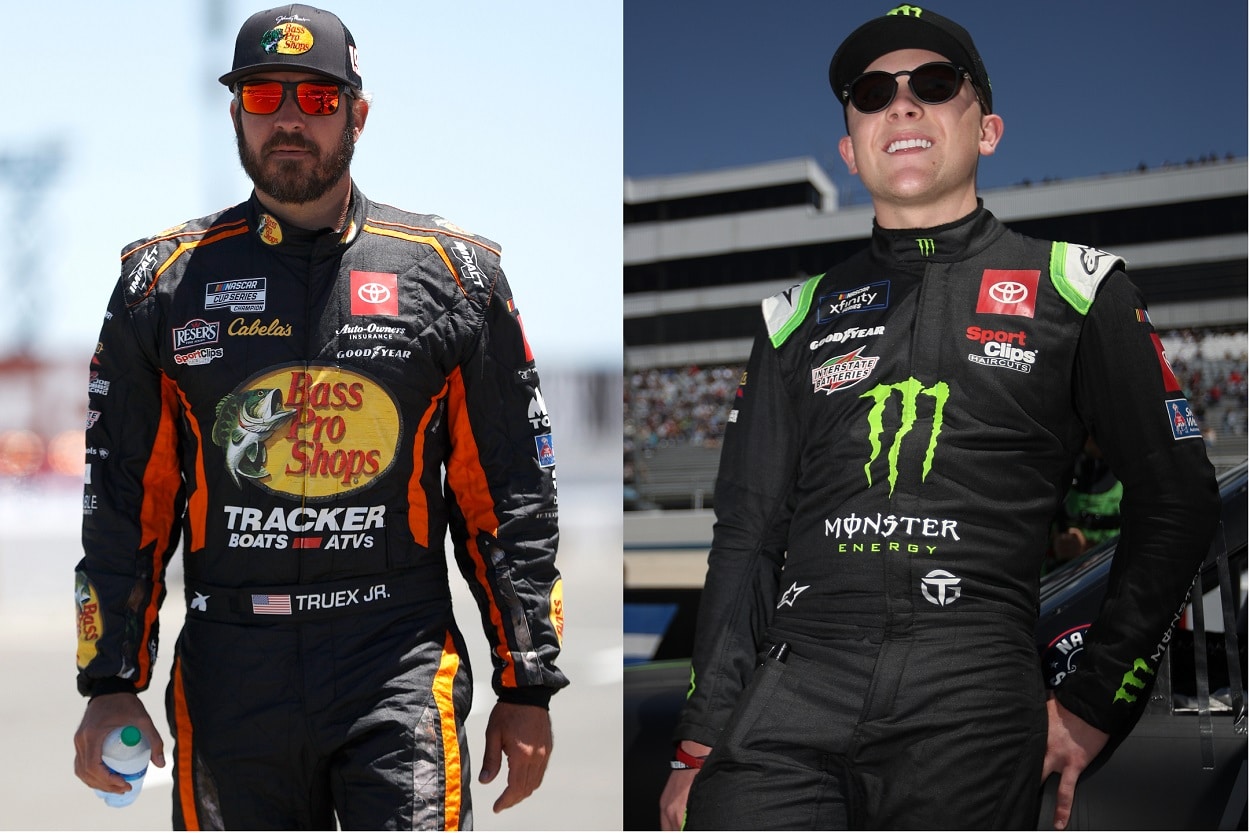 Martin Truex Jr. and Ty Gibbs