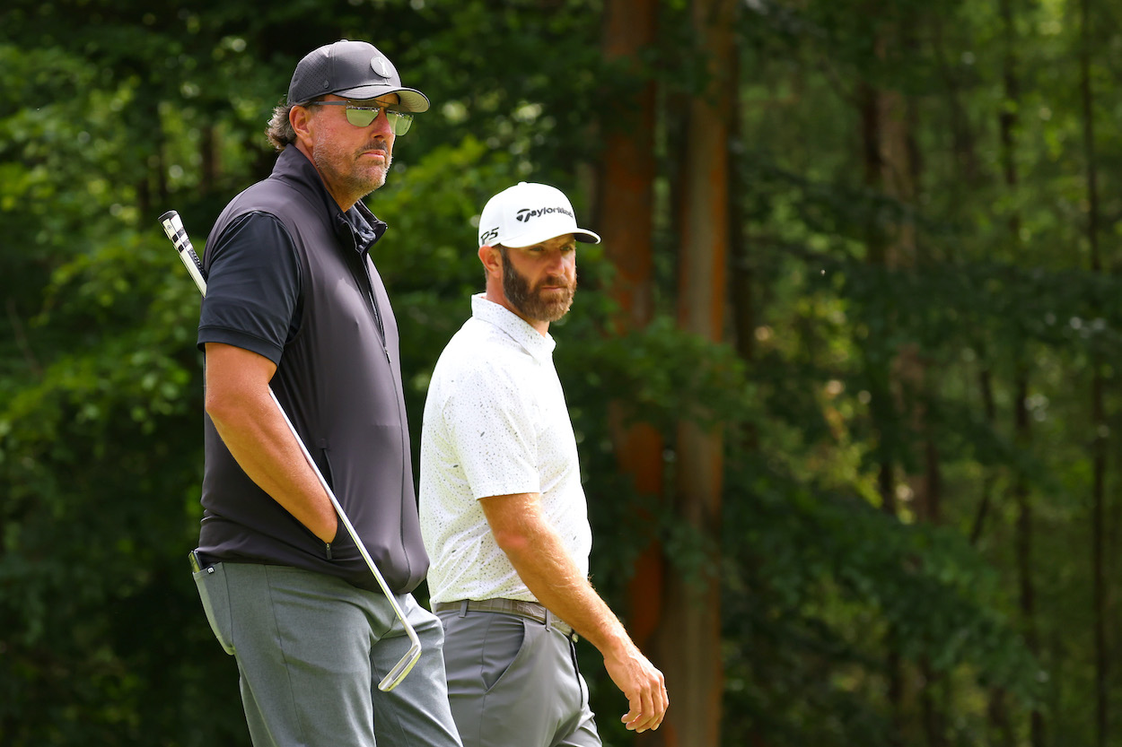 Phil Mickelson, Dustin Johnson, and the LIV Golf Defectors Were Banned by the PGA Tour, so Why Are They Allowed to Play in the U.S. Open?