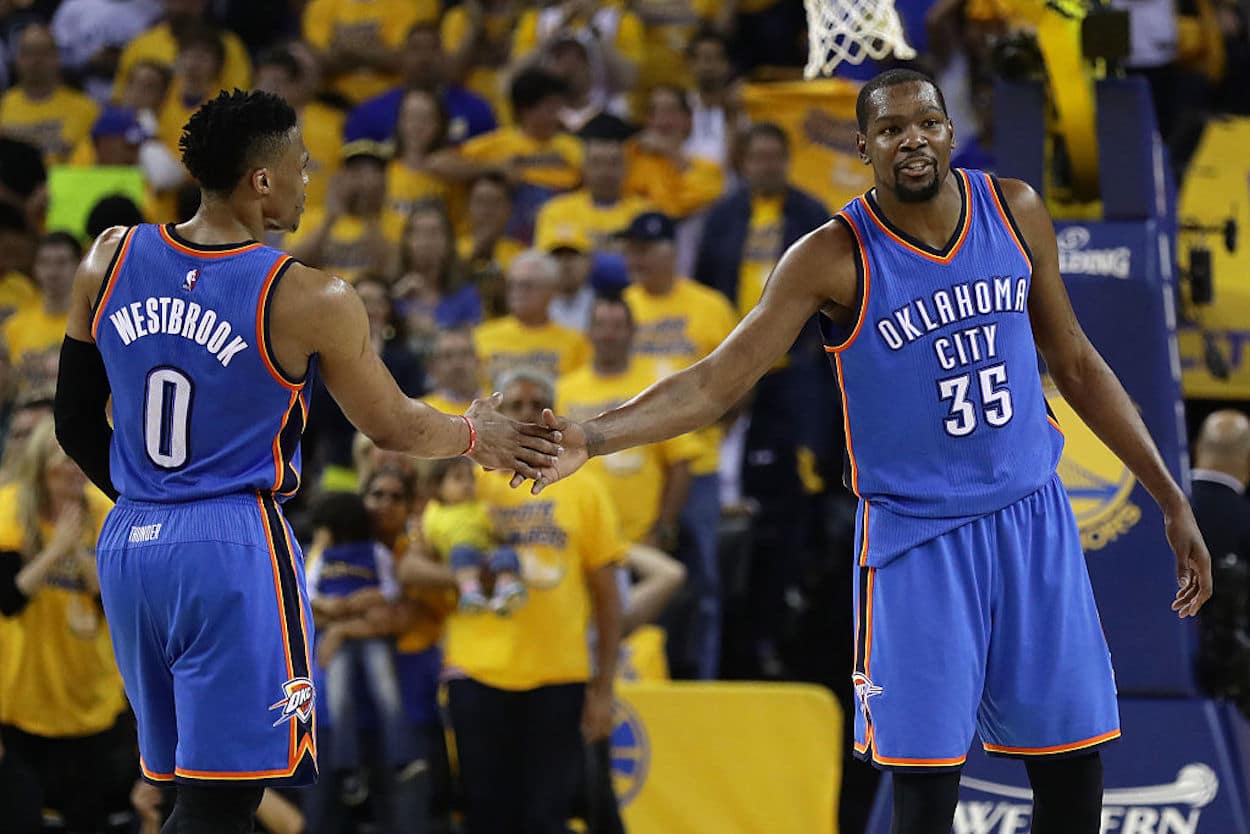 5 pictures that perfectly display what Durant and Westbrook's friendship  was like before this season - Article - Bardown