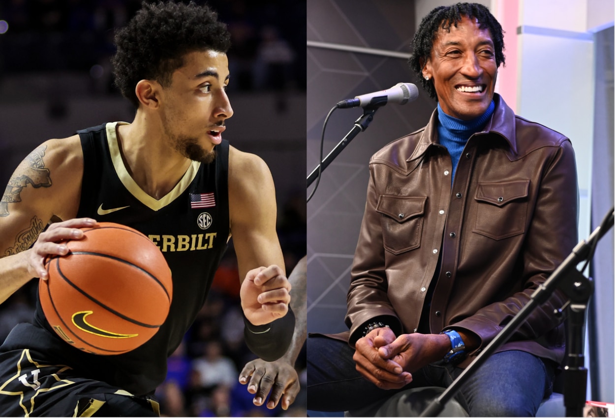 Scotty Pippen Jr. and his father, NBA legend Scottie Pippen