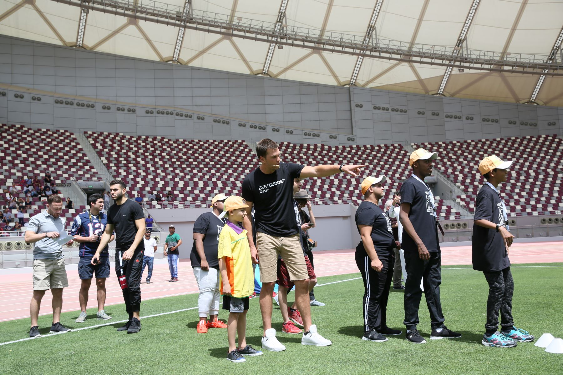 Tom Brady Best Buddies Global Ambassador visiting Qatar to establish a global partnership for the charity organization