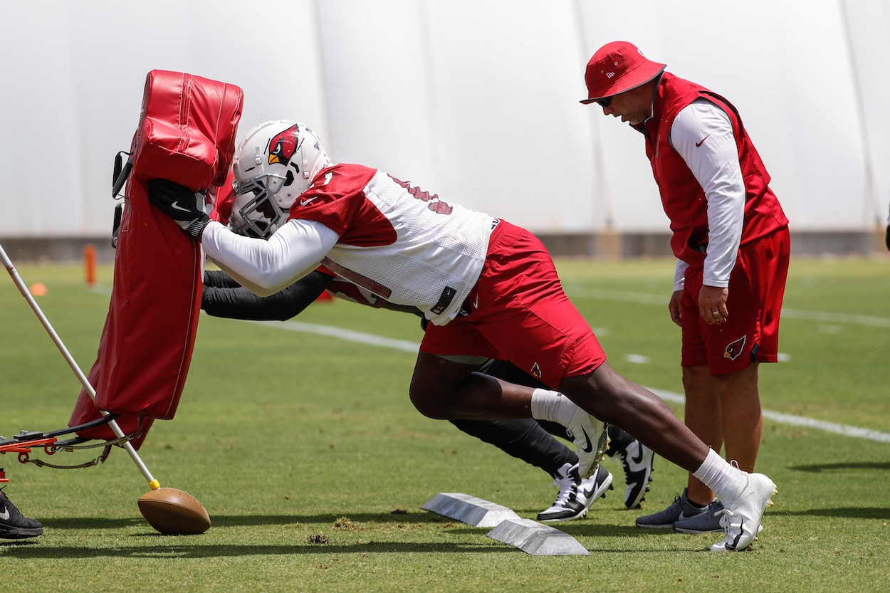 Arizona Cardinals training camp in 2019.