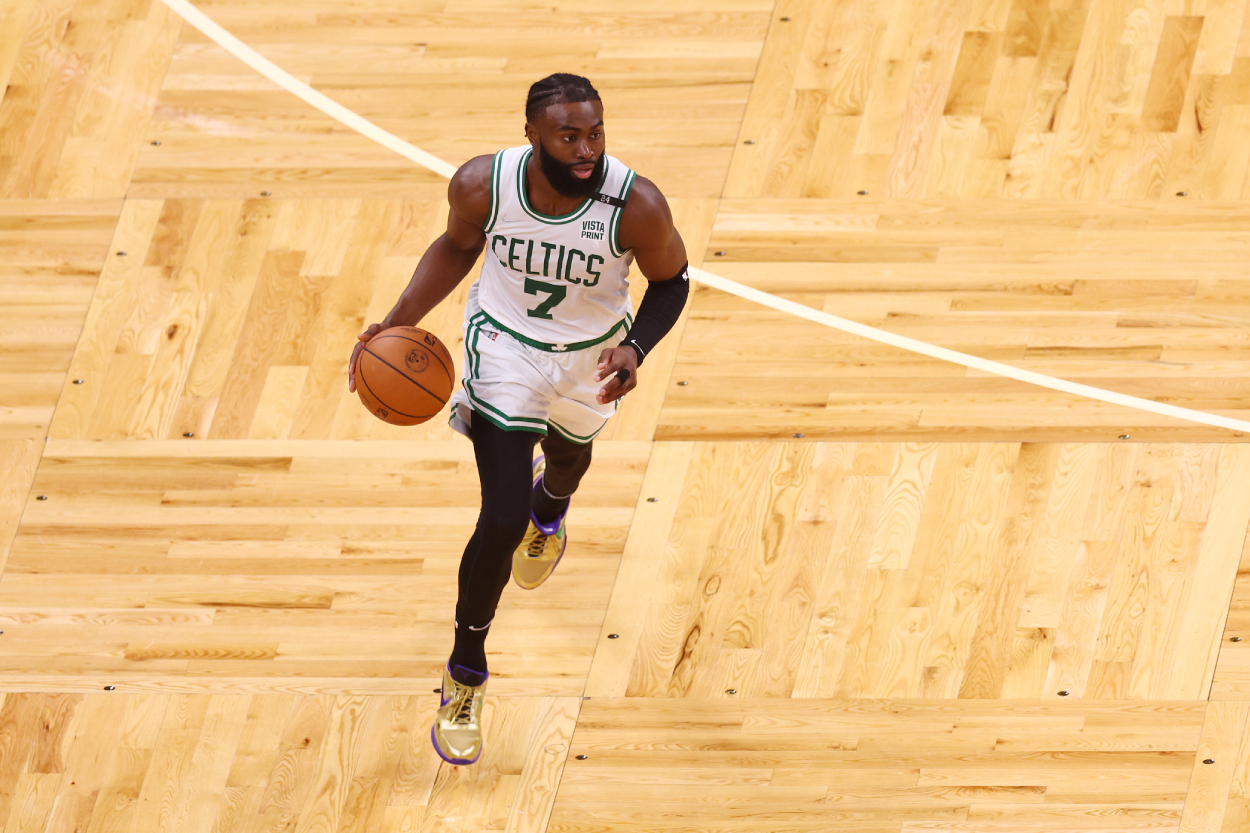 Jaylen Brown ‘Wants His Own Identity’ Says WEEI’s Jermaine Wiggins, Who Was ‘Chopping It Up’ With the Boston Celtics Star This Weekend