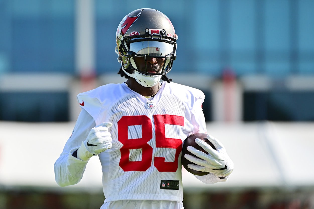 Julio Jones at Tampa Bay Buccaneers training camp