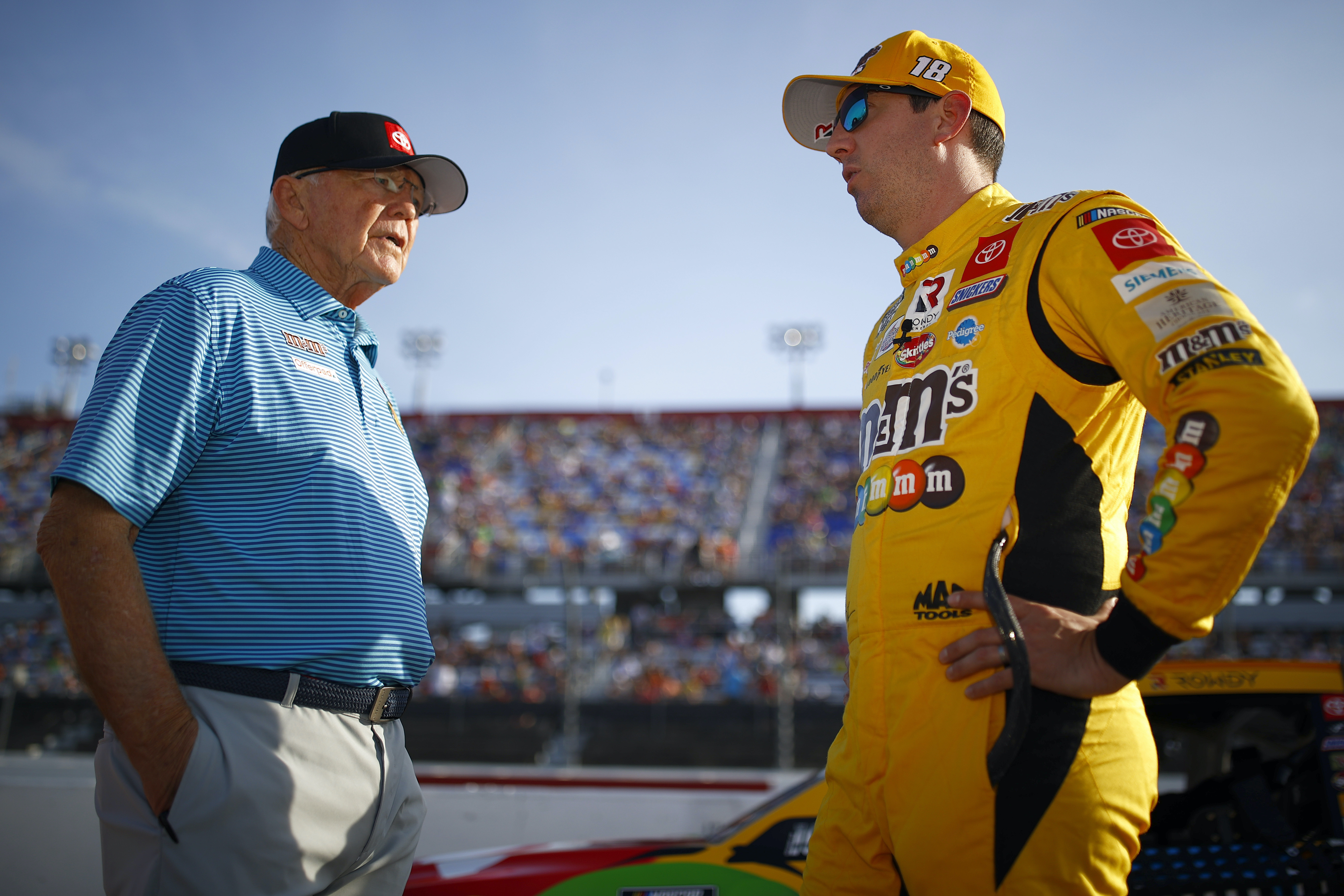 Kyle Busch and Joe Gibbs talk