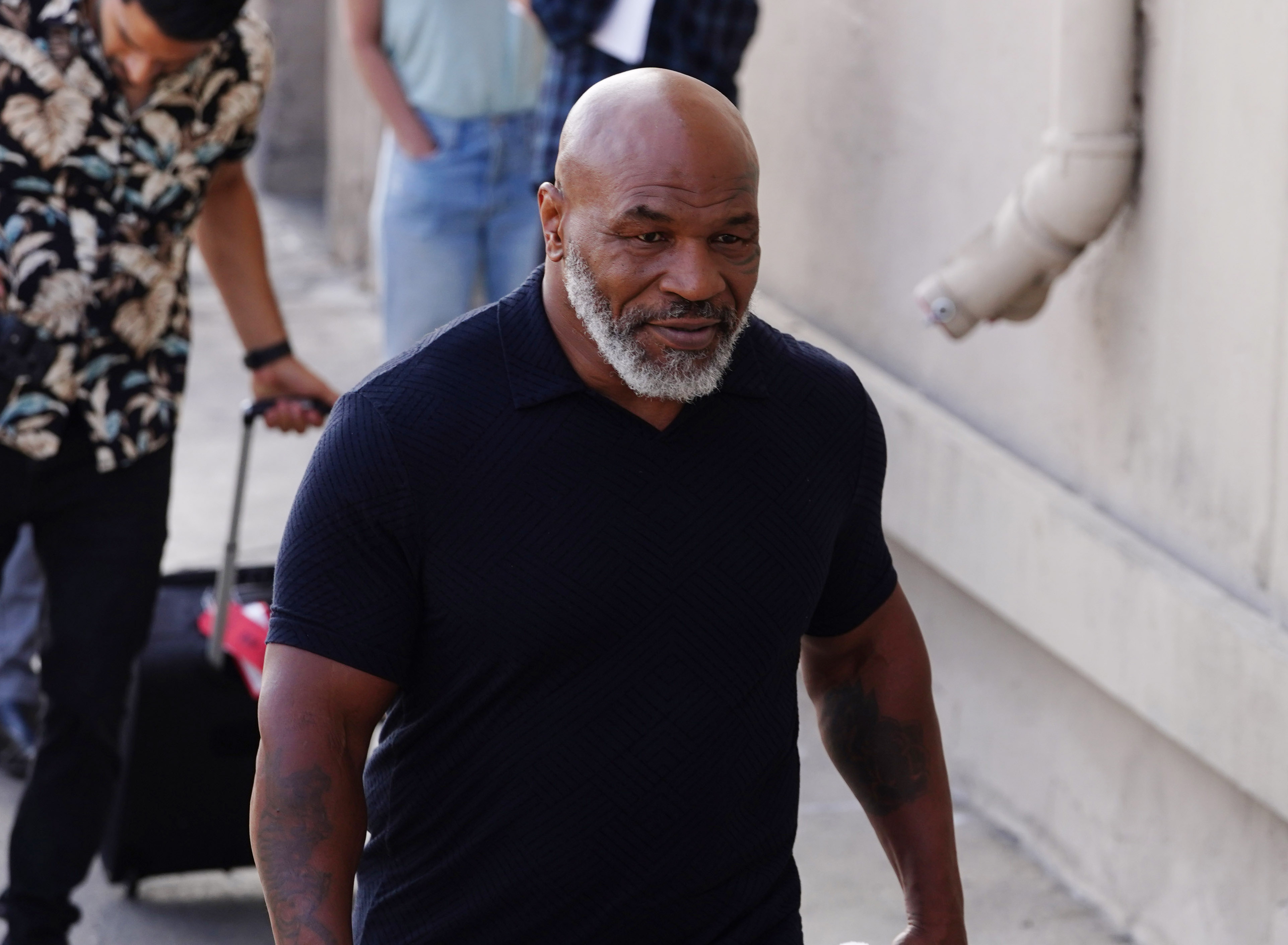 Mike Tyson is seen on June 16, 2022, in Los Angeles, California.
