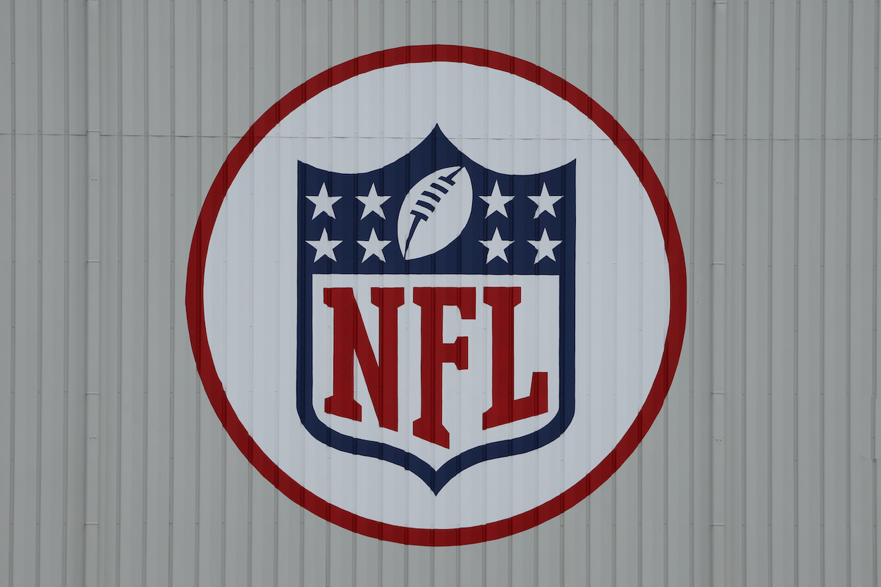 The NFL logo. Check back here for an updating list of the top NFL training camp battles heading into the 2022 season.