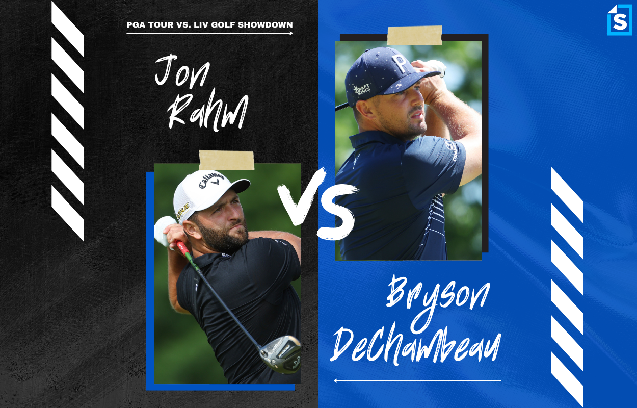 PGA Tour vs. LIV Golf Jon Rahm vs. Bryson DeChambeau