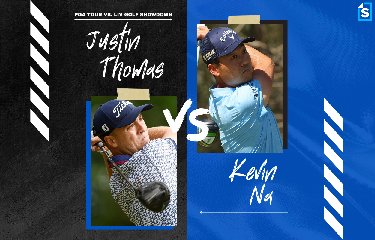 PGA Tour vs. LIV Golf Justin Thomas vs. Kevin Na
