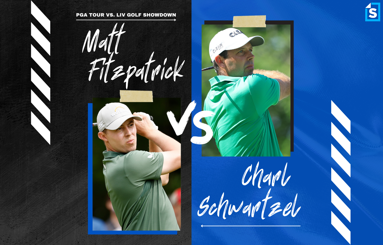 PGA Tour vs. LIV Golf Matt Fitzpatrick vs. Charl Schwartzel
