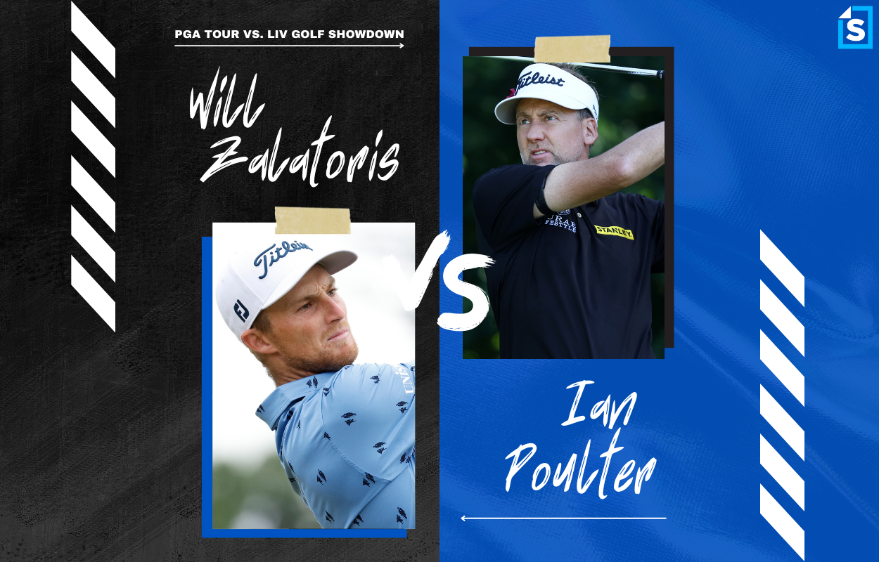 PGA Tour vs. LIV Golf Will Zalatoris vs. Ian Poulter