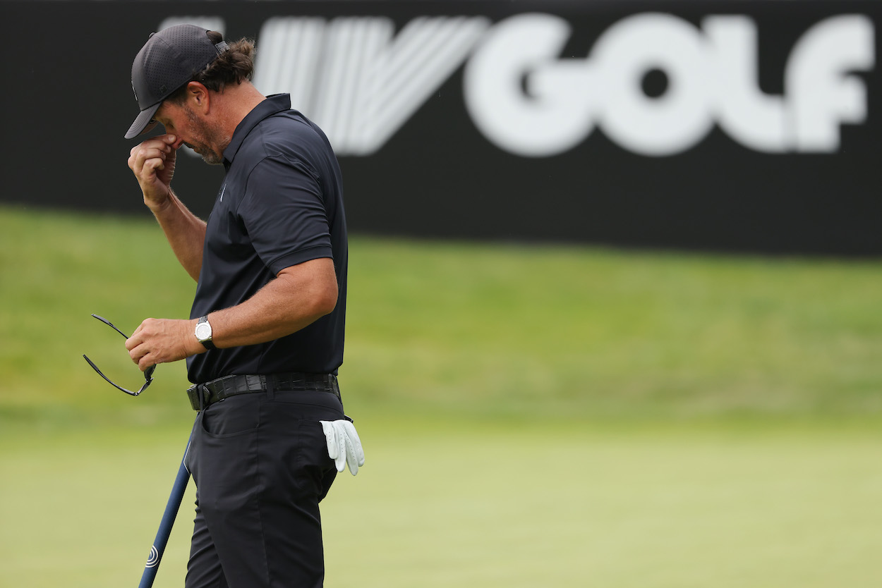 Phil Mickelson Continues to Embarrass Himself on the Course, Now +20 in 6 Rounds With LIV Golf