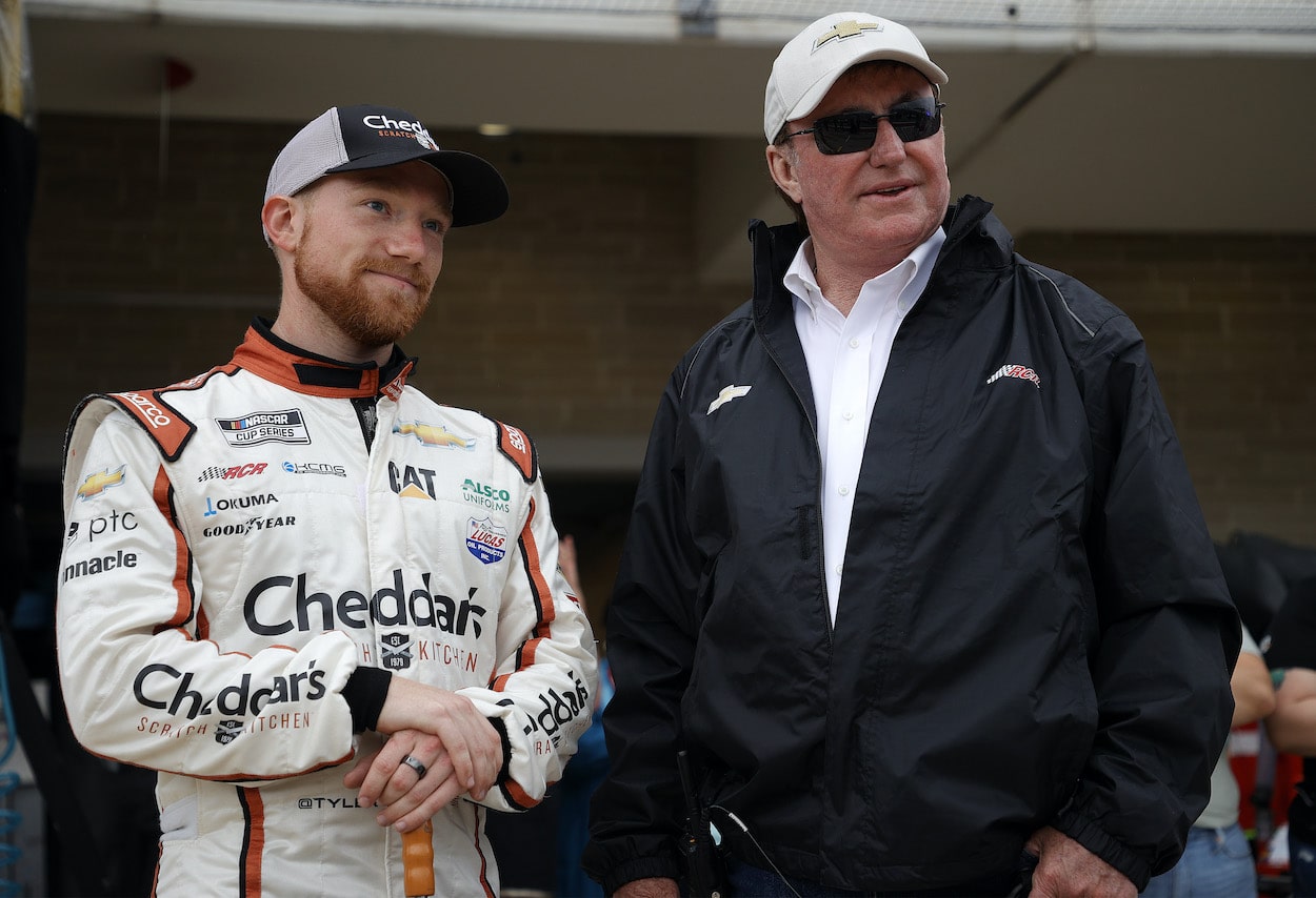 Richard Childress and Tyler Reddick talk