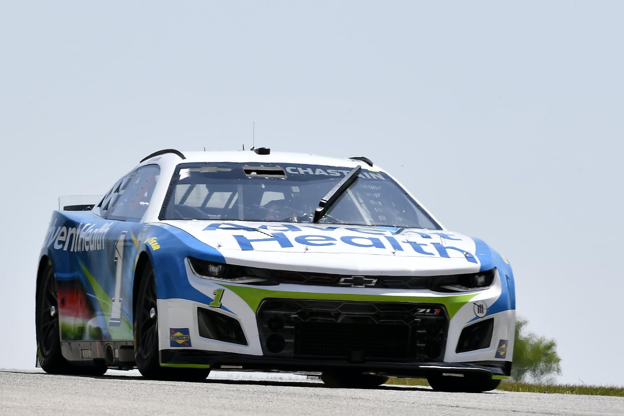 Ross Chastain drives qualifying laps