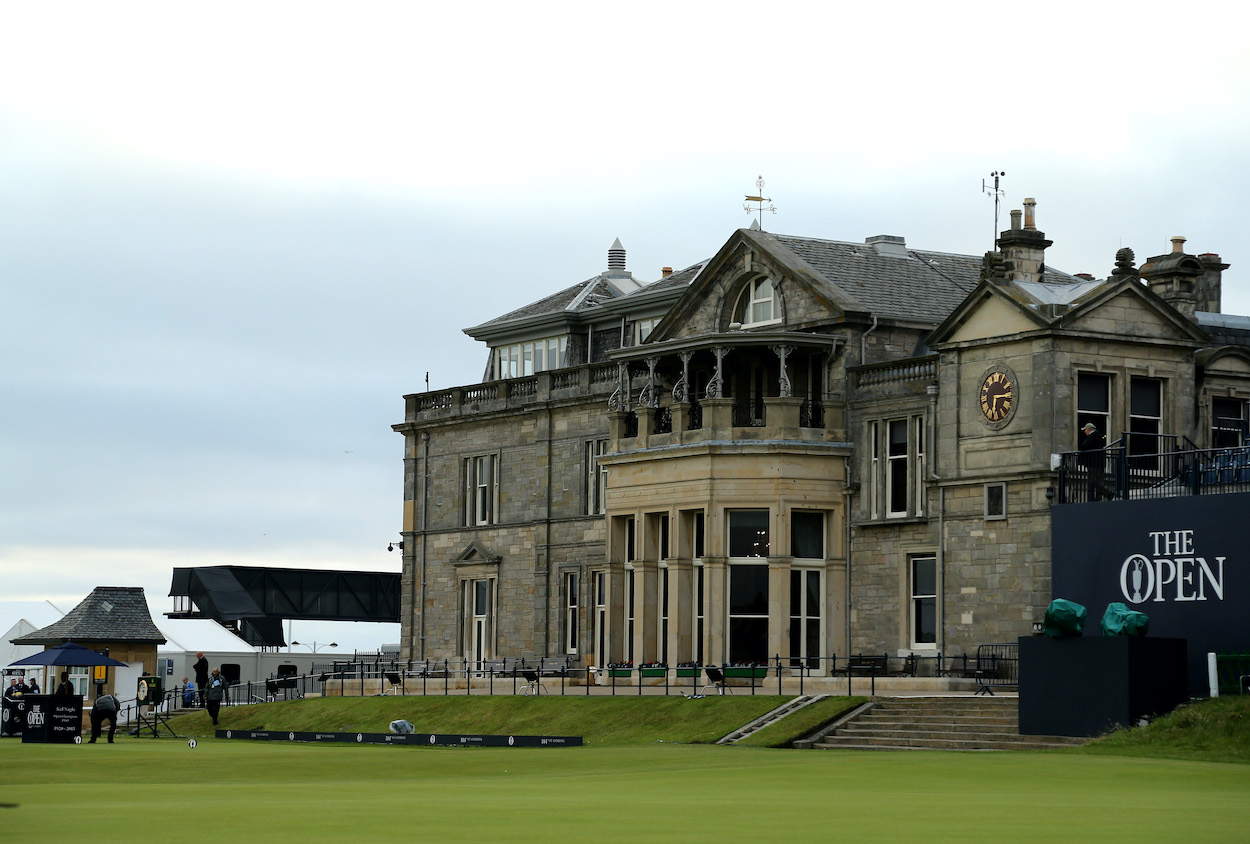 The St. Andrews clubhouse.