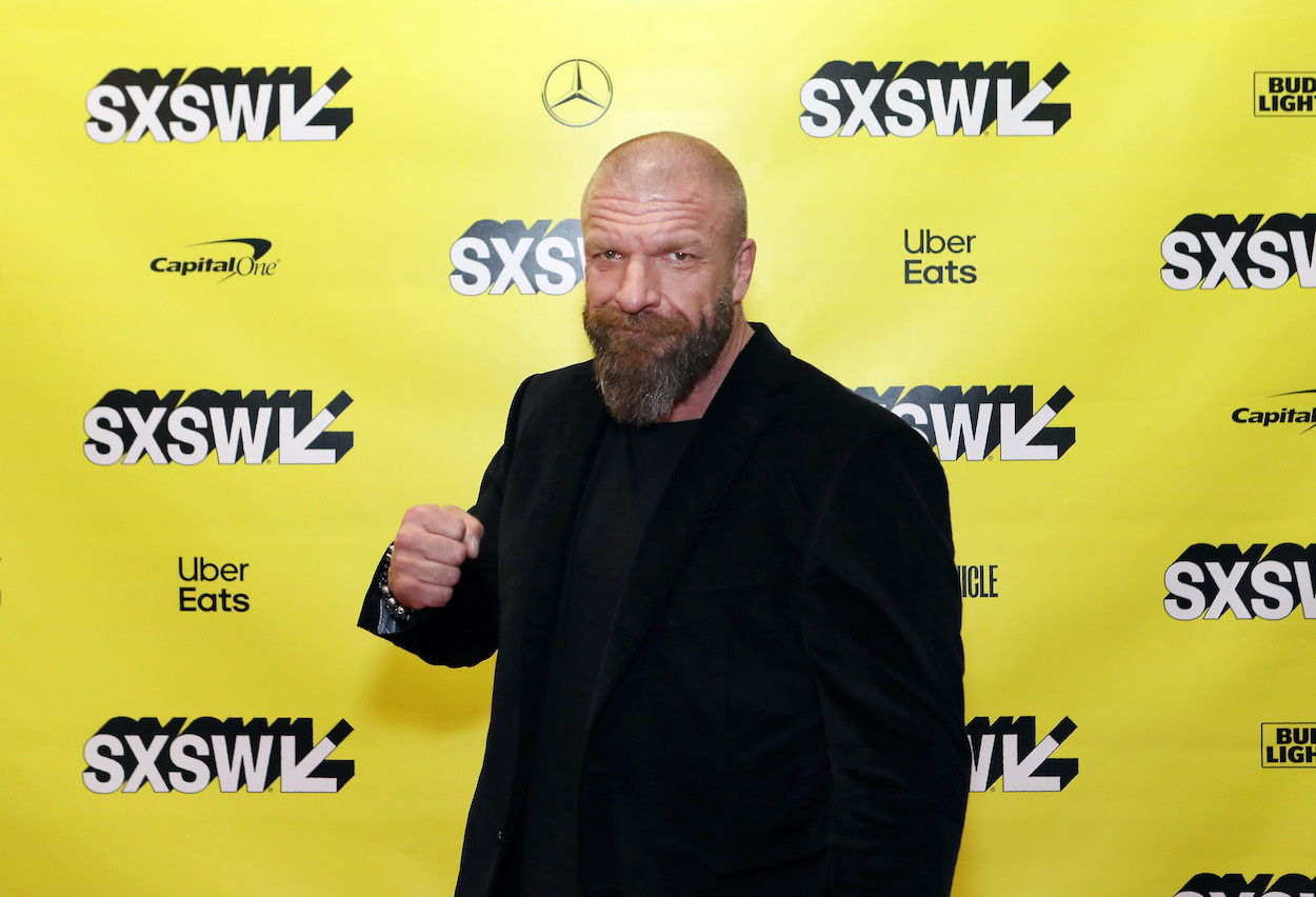 Triple H, the new WWE Head of Creative at SXSW in 2019.