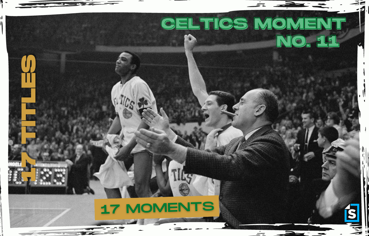 John Havlicek's game-saving steal in the 1985 Eastern Division Finals remains a Boston Celtics classic moment.