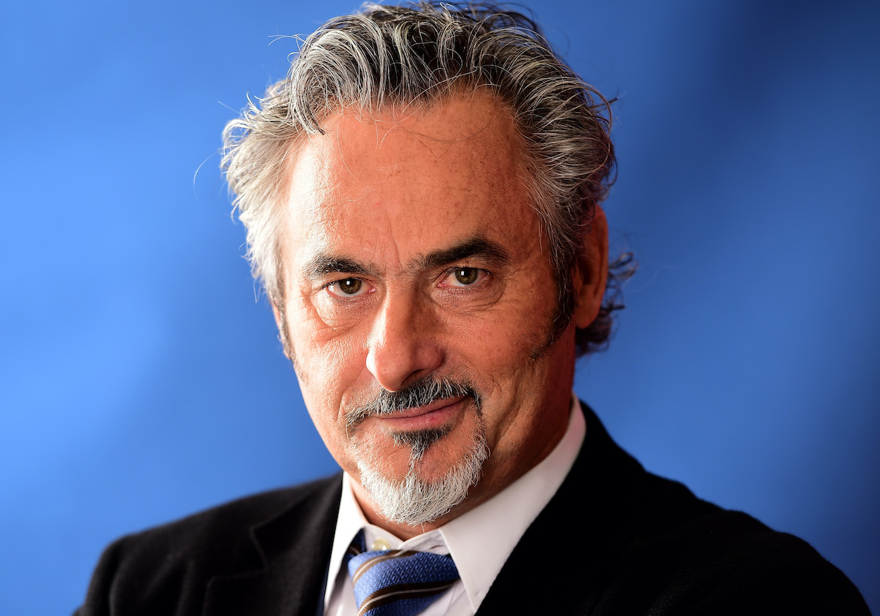 David Feherty poses for a photo.