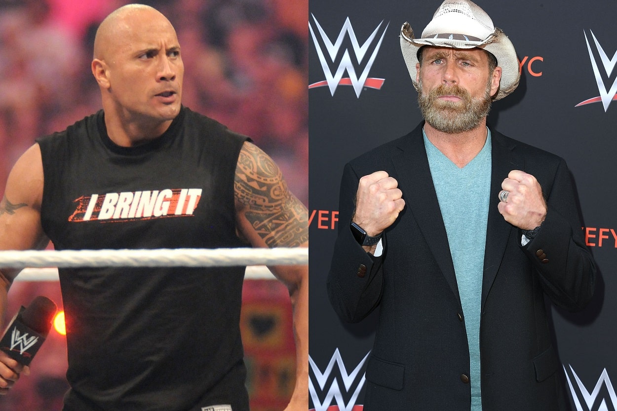 Shawn Michaels Insulting Dwayne Johnson's Grandmother Kicked Off a Rivalry That Resulted in a