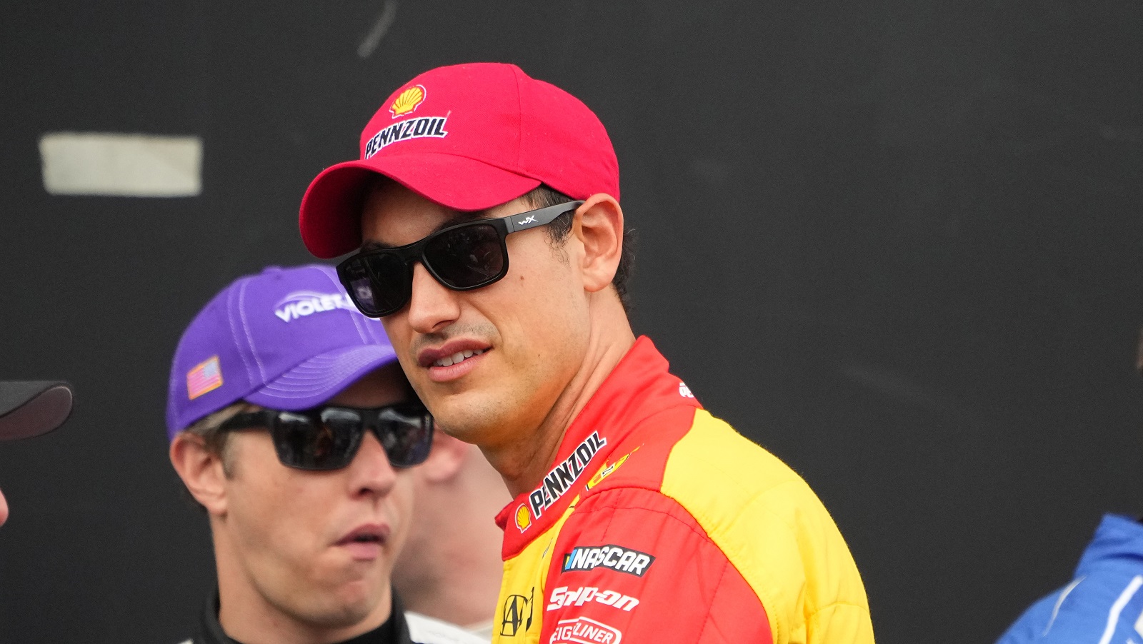 Joey Logano prior to the NASCAR Cup Series Go Bowling at the Glen on Aug. 21, 2022, at Watkins Glen International.